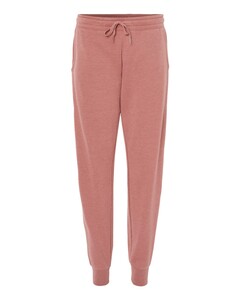 Independent Trading PRM20PNT Pink-Women's California Wave Wash Sweatpants Pink