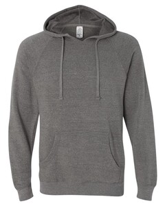 Independent Trading PRM33SBP Cotton/Polyester Blend-Unisex Special Blend Raglan Hoodie Cotton/Polyester Blend