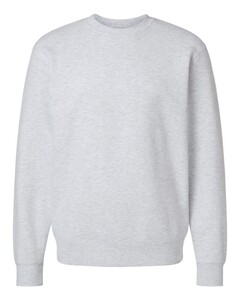 Independent Trading SS3000 Gray-Midweight Crewneck Sweatshirt Gray