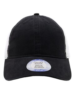 Infinity Her ANNIE Black-Women's Peached Twill Mesh Back Cap Black