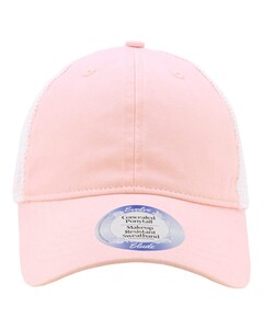 Infinity Her ANNIE Pink-Women's Peached Twill Mesh Back Cap Pink