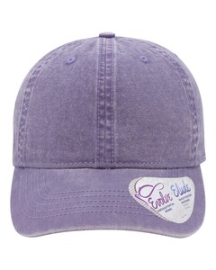 Infinity Her CASSIE Purple-Women's Pigment Dyed Fashion Undervisor Cap Purple