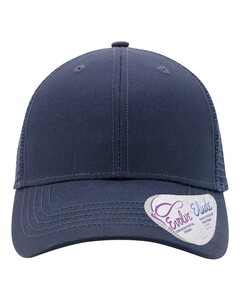 Women's Modern Trucker Cap Navy Infinity Her CHARLIE Navy