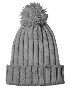 Cushy Knit Beanie Gray J. America 5008JA Gray