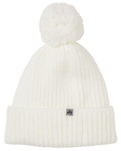 Swap-a-Pom Knit Beanie White J. America 5009JA White