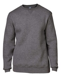 Premium Fleece Crewneck Sweatshirt Gray J. America 8424 Gray