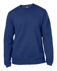 J. America 8424 Navy-Premium Fleece Crewneck Sweatshirt Navy