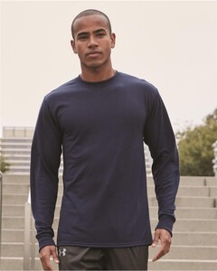 100% Polyester Long Sleeve T-Shirt Safety Jerzees 21ML Safety
