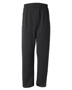 NuBlend Open Bottom Pocketed Sweatpants Black Jerzees 974MP Black