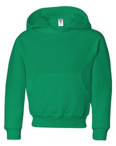 Jerzees 996Y Green-Youth NuBlend 50/50 Pullover Hoodie Green