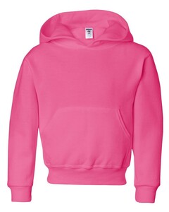 Youth NuBlend 50/50 Pullover Hoodie Pink Jerzees 996Y Pink