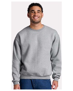 Rugged Crewneck Sweatshirt Gray Jerzees C12MR Gray