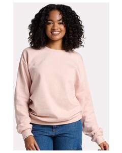 Ultimate CVC Crewneck Sweatshirt Pink Jerzees IC48MR Pink