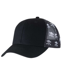 Printed Mesh Trucker Hat Pattern KATI S700M Pattern