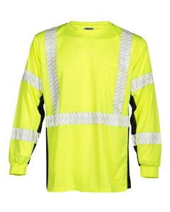 Kishigo 9134-9135 Green-Unisex Premium Black Series&reg; Long Sleeve T-Shirt Green