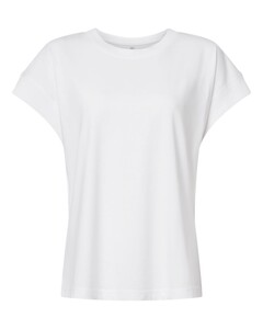 L.A.T. Apparel 3502 White-Women's Relaxed Vintage Wash T-Shirt White