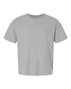 L.A.T. Apparel 3520 Gray-Relaxed Crew T-Shirt Gray