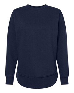 L.A.T. Apparel 3525 Navy-Women's Weekend Fleece Navy