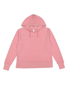 Women's Vintage Wash Hoodie Pink L.A.T. Apparel 3536 Pink