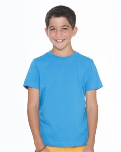 L.A.T. Apparel 6101 Green-Youth Fine Jersey T-Shirt Green