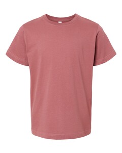 Youth Fine Jersey T-Shirt Red L.A.T. Apparel 6101 Red
