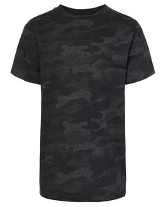 L.A.T. Apparel 6101 Camo-Youth Fine Jersey T-Shirt Camo