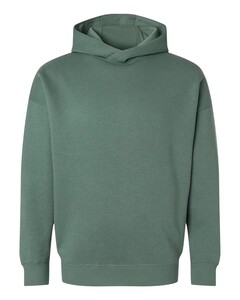 L.A.T. Apparel 6956 Blue-Green-Unisex Heavyweight Hoodie Sweatshirt Blue-Green