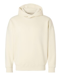 L.A.T. Apparel 6956 Natural-Unisex Heavyweight Hoodie Sweatshirt Natural