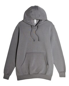 Lane Seven LS19001 Gray-Heavyweight Pullover Hooded Sweatshirt Gray