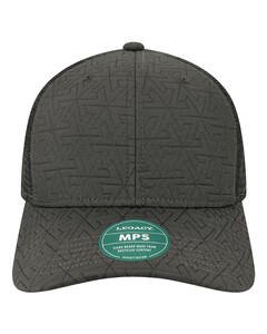 LEGACY MPS Black-Mid-Pro Snapback Trucker Cap Black
