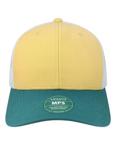 Mid-Pro Snapback Trucker Cap Yellow LEGACY MPS Yellow
