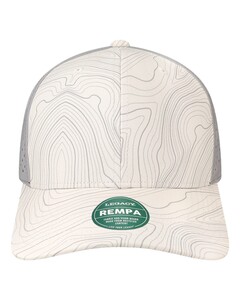 LEGACY REMPA White-Reclaim Mid-Pro Adjustable Cap White