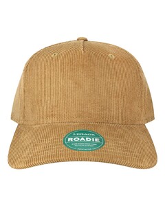 LEGACY ROADIE Brown-Five-Panel Trucker Hat Brown