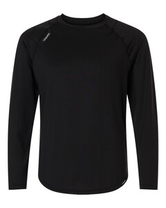 Legends LSM00T018 Black-Men's Enzo Long Sleeve T-Shirt Black