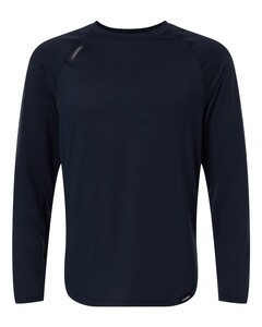 Legends LSM00T018 Navy-Men's Enzo Long Sleeve T-Shirt Navy