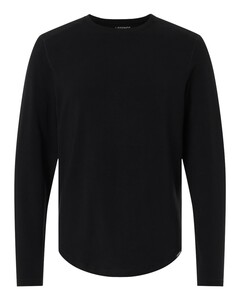 Legends LSM00T020 Black-Men's Aviation Long Sleeve T-Shirt Black