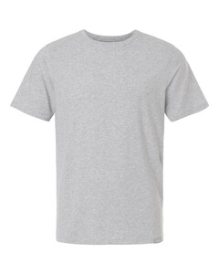 Legends SSM00T004 Gray-Men's Aviation Split Hem T-Shirt Gray
