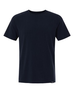Legends SSM00T004 Navy-Men's Aviation Split Hem T-Shirt Navy