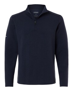 Legends SWM000006 Navy-Men's Scuba Quarter-Zip Pullover Navy