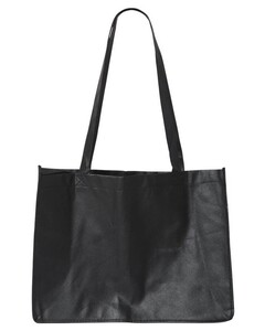 Liberty Bags A134 Black-Non-Woven Deluxe Junior Tote Black