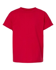M&O 4300Y Red-Youth ACE Cotton T-Shirt Red