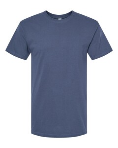 M&O 4800 Blue-Gold Soft Touch T-Shirt Blue