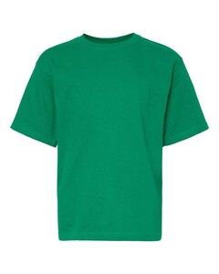 M&O 4850 Green-Youth Gold Soft Touch T-Shirt Green