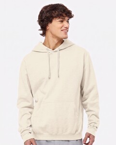 M&O 7800 Natural-Unisex ACE Fleece Hooded Sweatshirt Natural