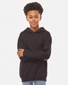 M&O 7800Y Black-Youth ACE Fleece Hooded Sweatshirt Black