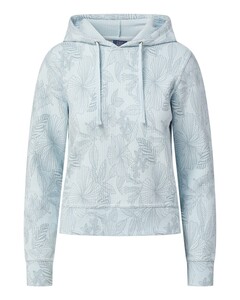 MV Sport W24105 Blue-Green-Women's Maddie Floral Print Hoodie Blue-Green