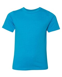 Youth CVC Crew Blue-Green Next Level Apparel 3312 Blue-Green