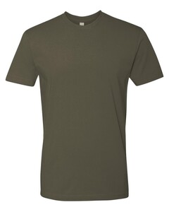 Unisex 100% Cotton T-Shirt Green Next Level Apparel 3600 Green