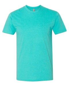 Next Level Apparel 6210 Blue-Green-Unisex CVC T-Shirt Blue-Green
