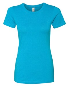Women's CVC T-Shirt Blue-Green Next Level Apparel 6610 Blue-Green